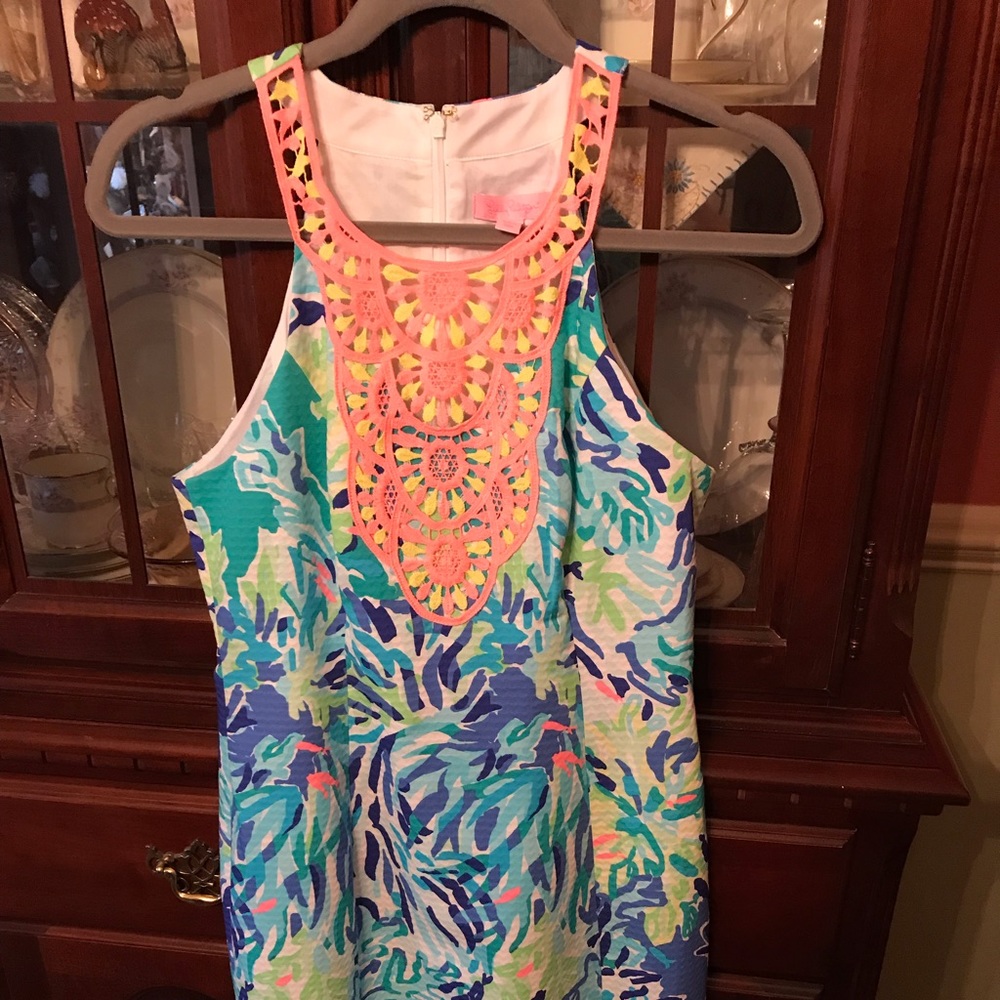 Lilly Pulitzer Pearl shift dress Size 2, NWT